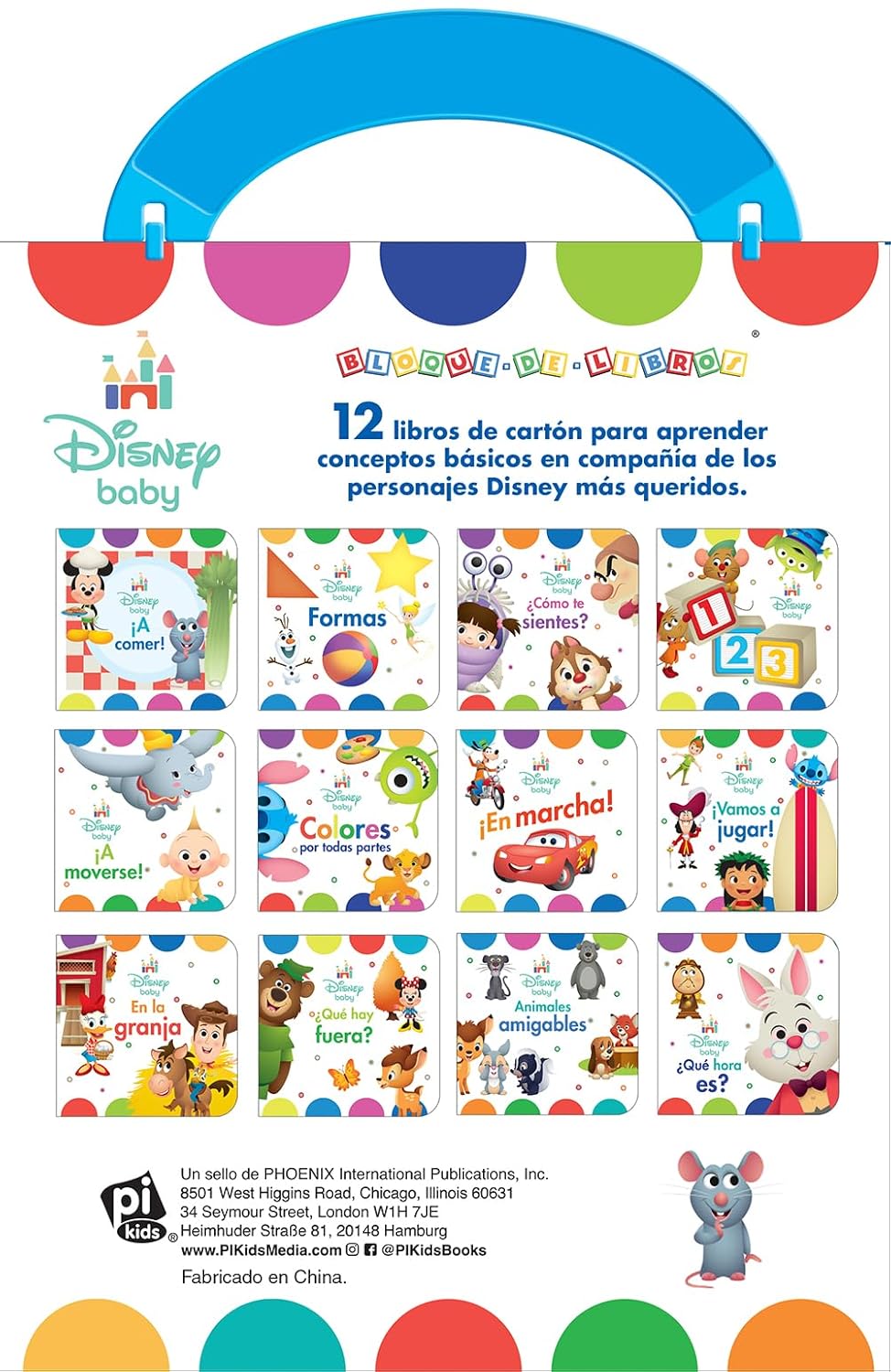 MI PRIMERA LIBRERÍA DISNEY BABY